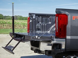 Power Tailgate with Retractable Step