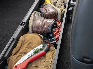 Rear Under-Seat Storage