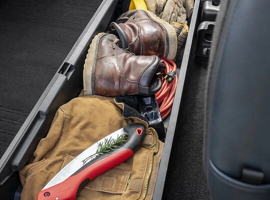 Rear Under-Seat Storage