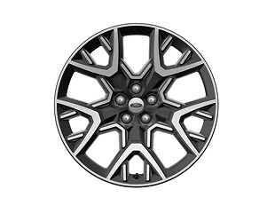21-Inch Dark Alloy Painted Machined Aluminum