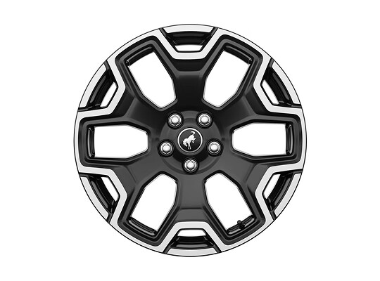 18 Machined-Face Ebony Black-Painted Aluminum