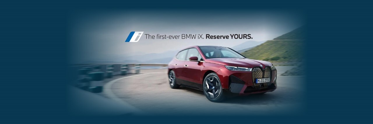 Reserve your 2022 BMW iX