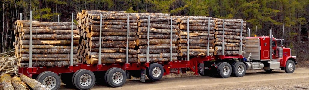 Logging Trailer in Edmonton