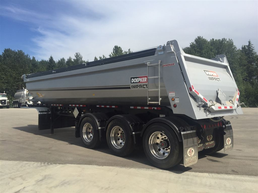 New 2016 Doepker TRIDEM END DUMP For Sale Acheson AB Near Edmonton