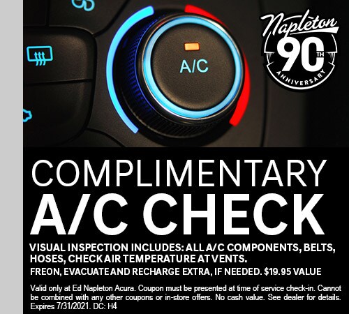 Complimentary A/C Check