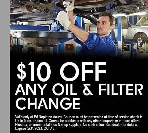 $10.00 Off Any Oil and Filter Change