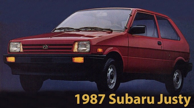 1987 Subaru Justy