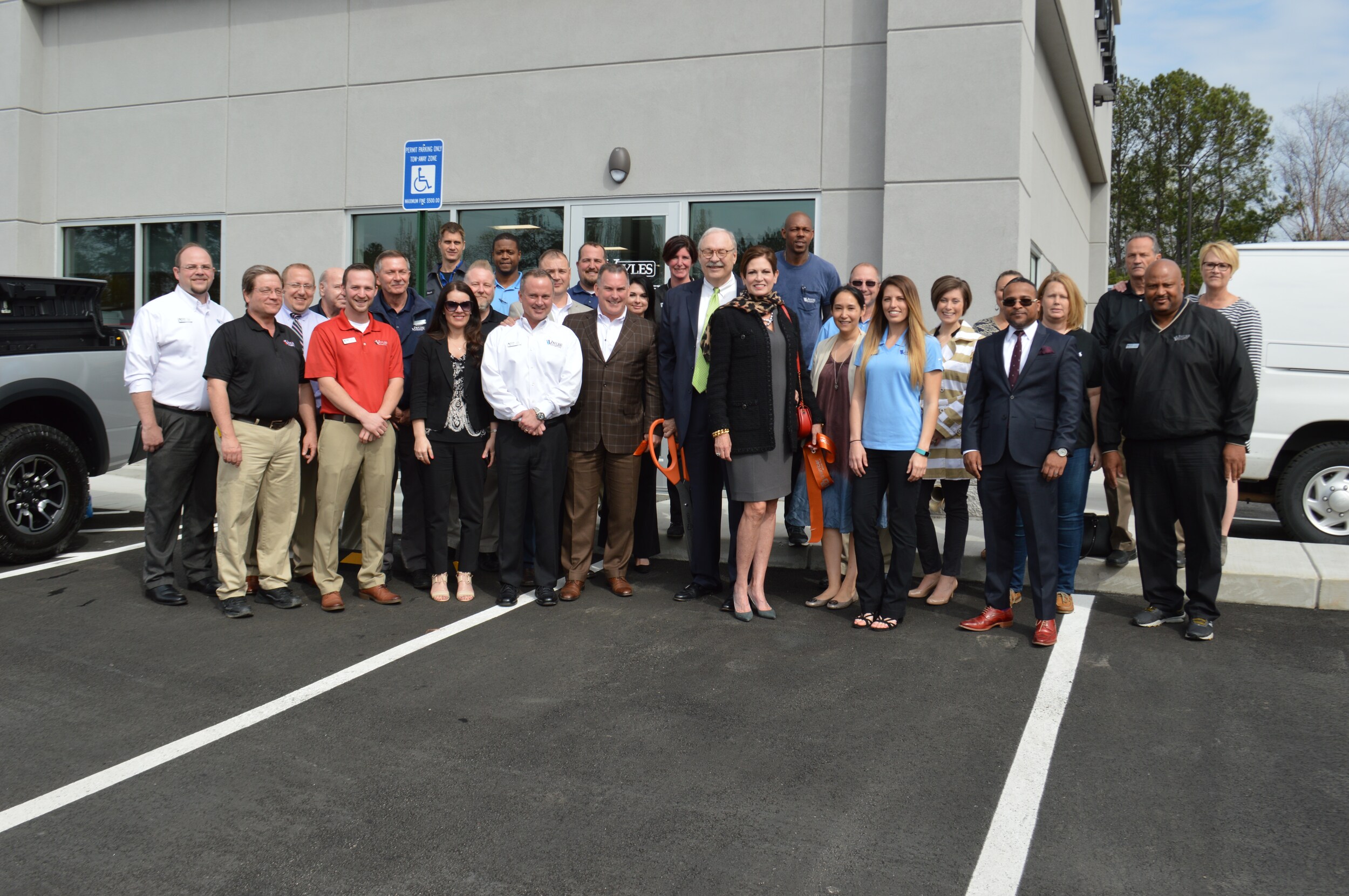 Group Shot _ Ribbon Cutton _ Truck Center _ Ed Voyles CDJR _ Marietta GA.JPG