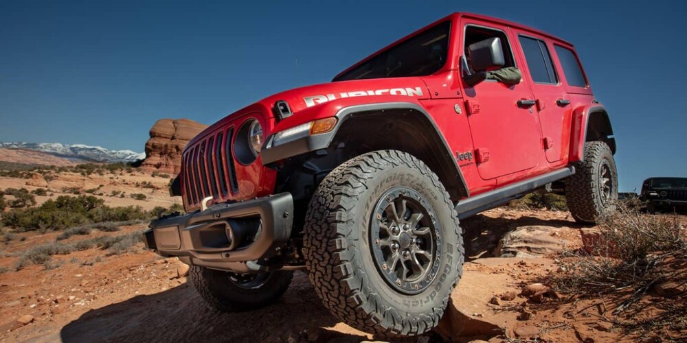 2023 Jeep Wrangler offroading