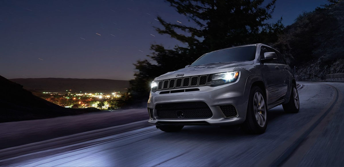 2018 Jeep Grand Cherokee Highway Night