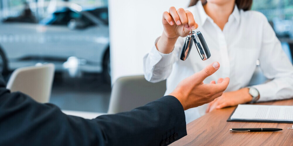 Trading in car keys