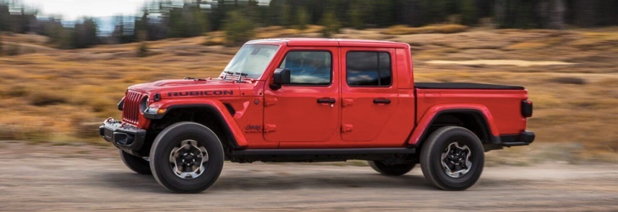 2020 Jeep Gladiator exterior.