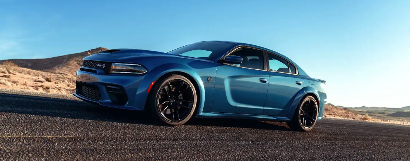 2021 Dodge Charger driving down the road