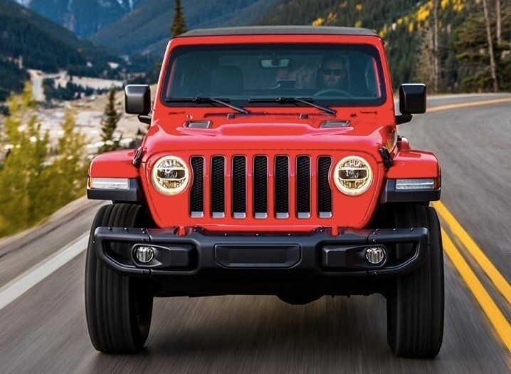 2019 Jeep Wrangler headlights