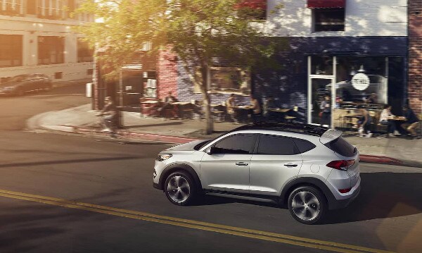 2018 Hyundai Tucson in Molten Silver