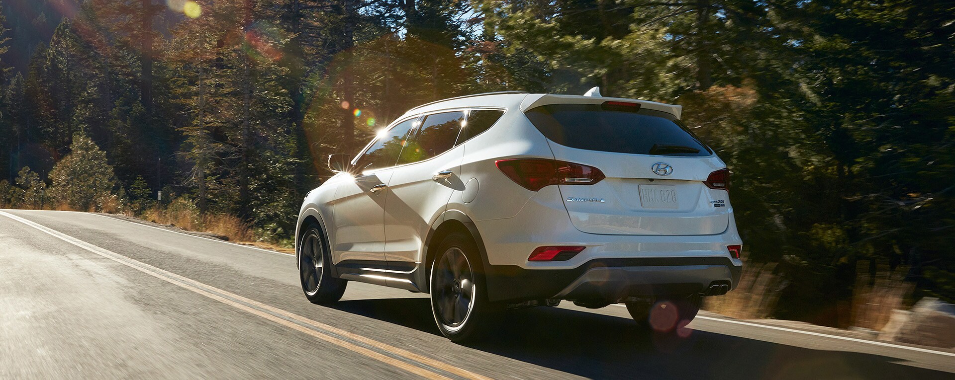 2018 Hyundai Santa fe sport on road.jpg