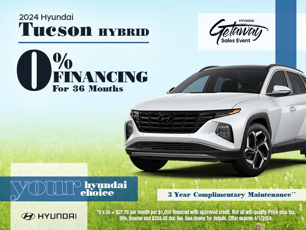 New Vehicle Specials | Elgin Hyundai