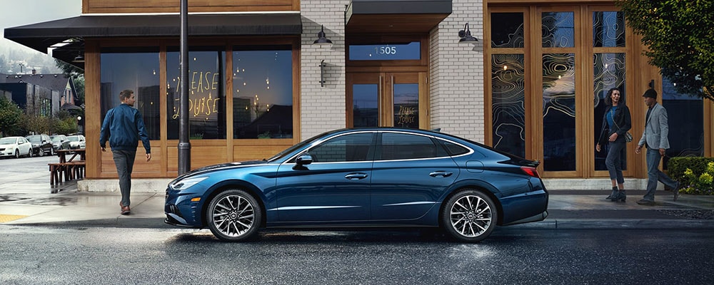 2020 Hyundai Sonata profile view