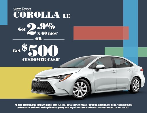 09.21 Corolla
