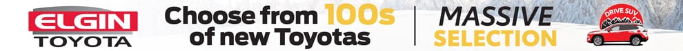 Choose from 100s of new Toyotas