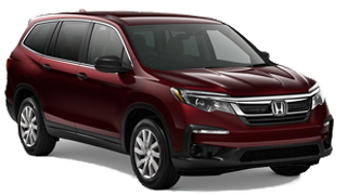 2019 Honda Pilot LX shown