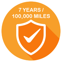 7 Years / 100K Mile Warranty