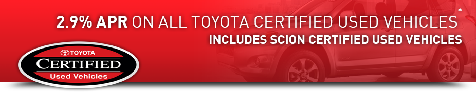 Toyota Certified Used Vehicles at Elk Grove Toyota