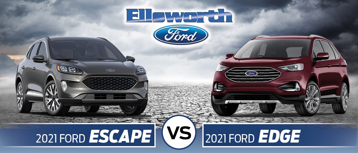2021 Ford Escape vs. Edge