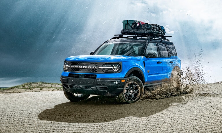 2024 Ford Bronco Sport Exterior Offroad Desert Sun Rays