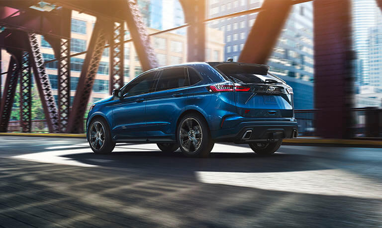2023 Ford Edge Exterior Driving On A Bridge