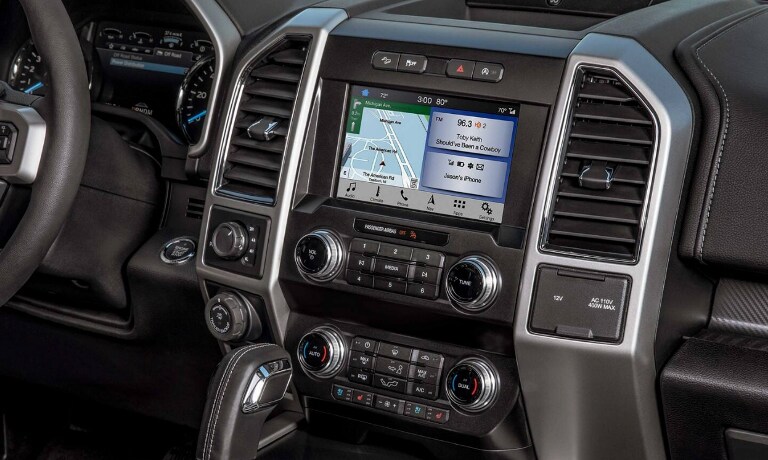 2020 Ford F-150 infotainment display