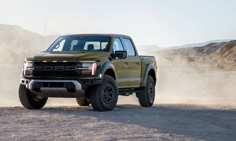 2024 Ford F-150 Exterior Parked In Dusty Desert