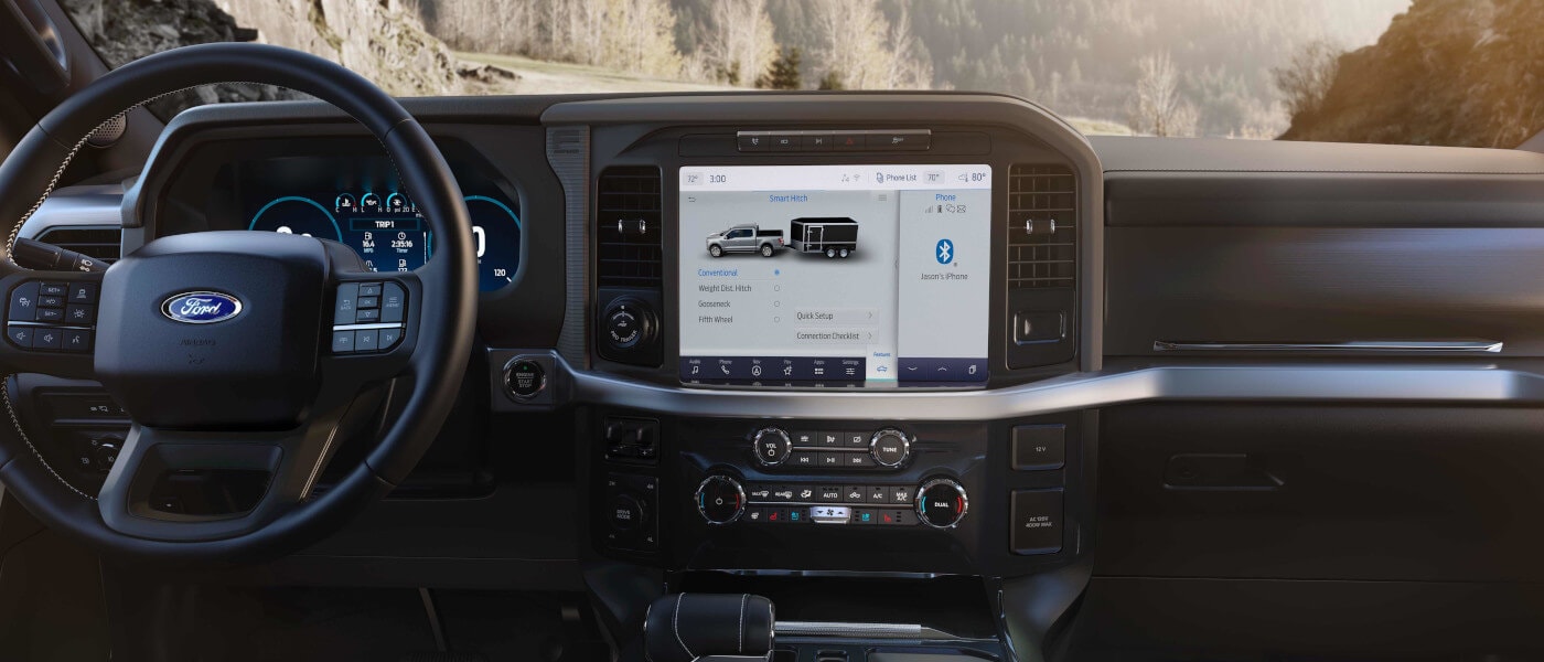2024 Ford F-150 Interior Infotainment System And Dash