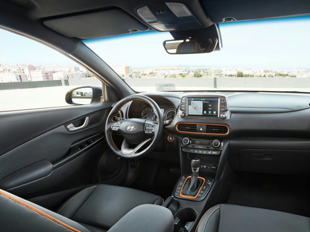 Hyundai Kona Interior Front Seats