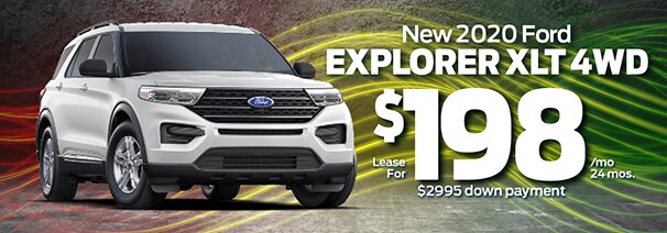 New 2020 Ford Explorer XLT 4WD