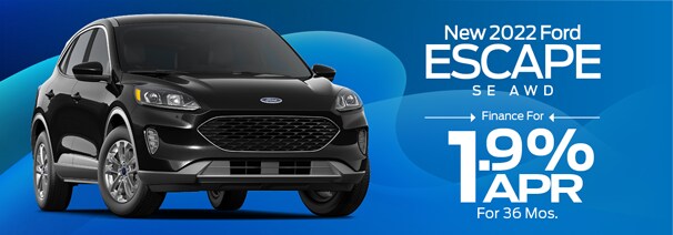 NJ Ford Dealer Escape Special Offer