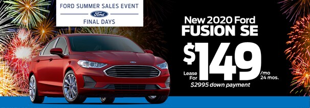 2020 Ford Fusion Special Offer NJ Dealer