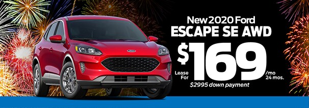 New 2020 Ford Escape SE AWD