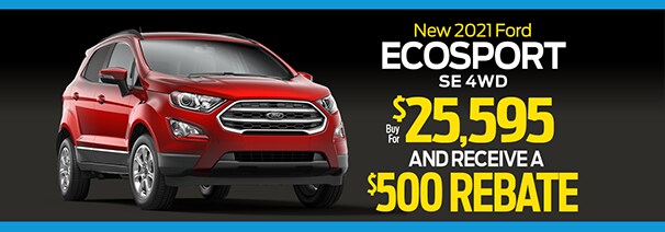 Ford NJ Dealer Ecosport Special Offer