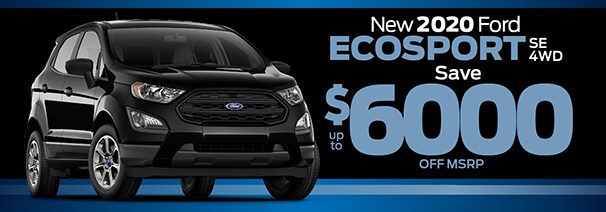 Ford NJ Dealer Ecosport Special Offer