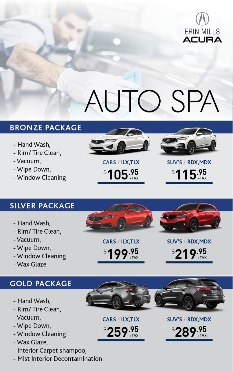 Acura Detailing Packages in Mississauga, ON - Erin Mills Acura Acura Detailing Packages in Mississauga, ON - Erin Mills Acura