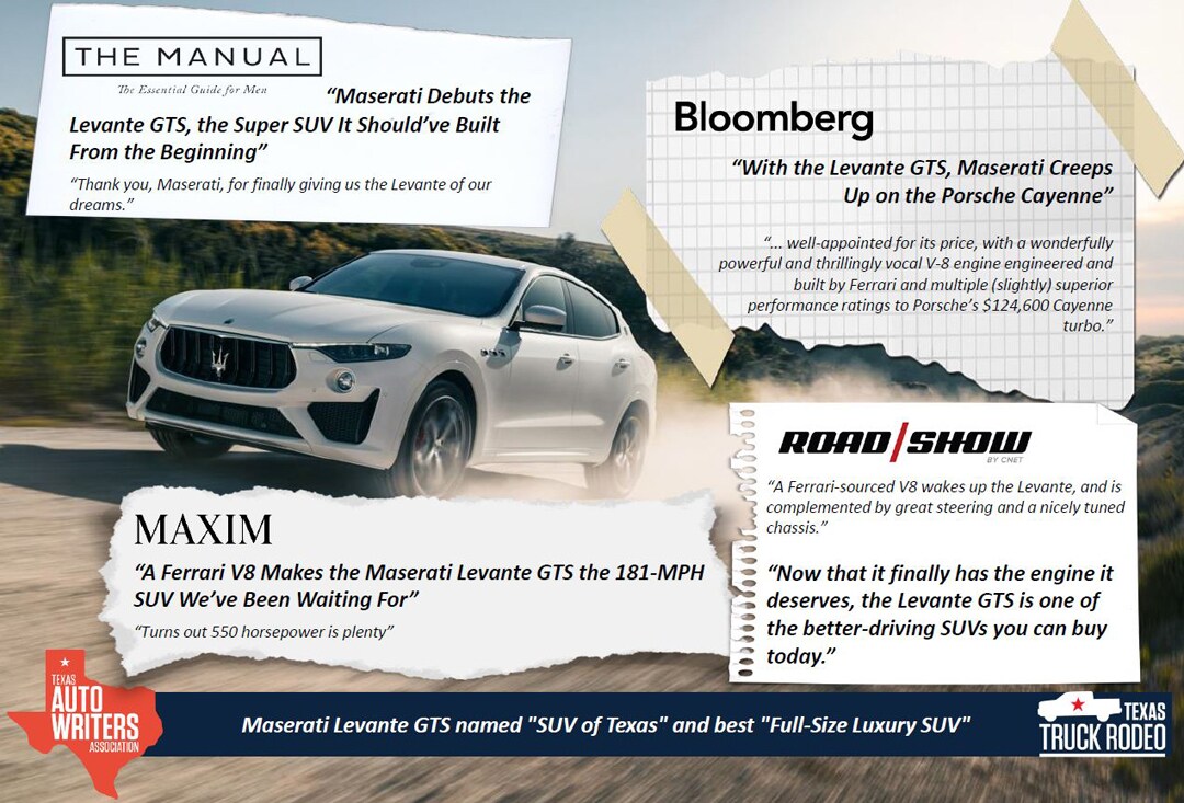2019 Maserati Levante GTS near Dallas-Fort Worth, TX