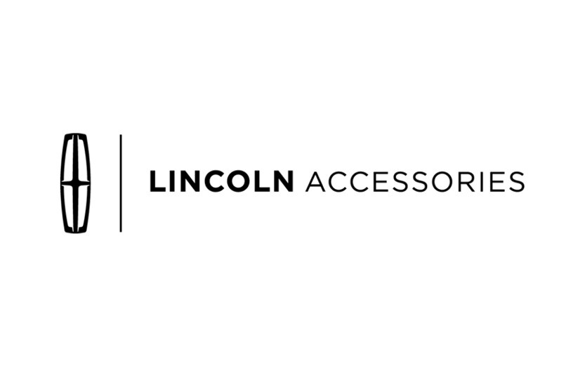 A display of Lincoln lifestyle accessories.