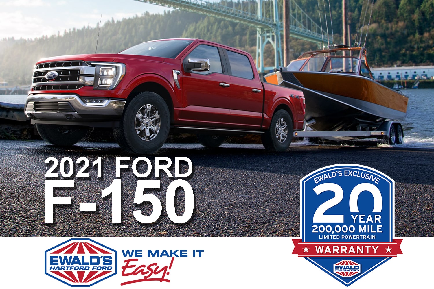 2021 Ford F-150 at Ewald's Venus Ford