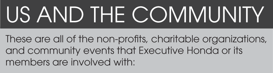 Executive Honda and the Community