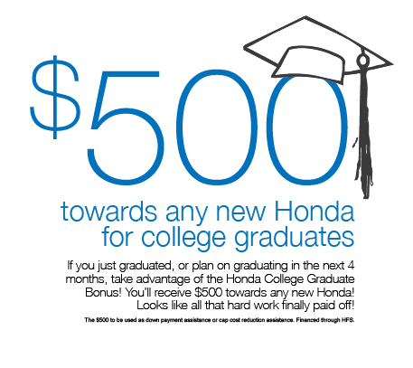 Honda college graduate bonus #5