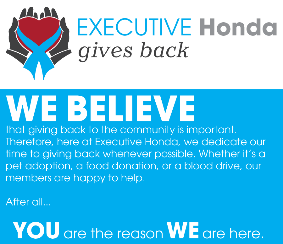 Executive Honda Gives Back