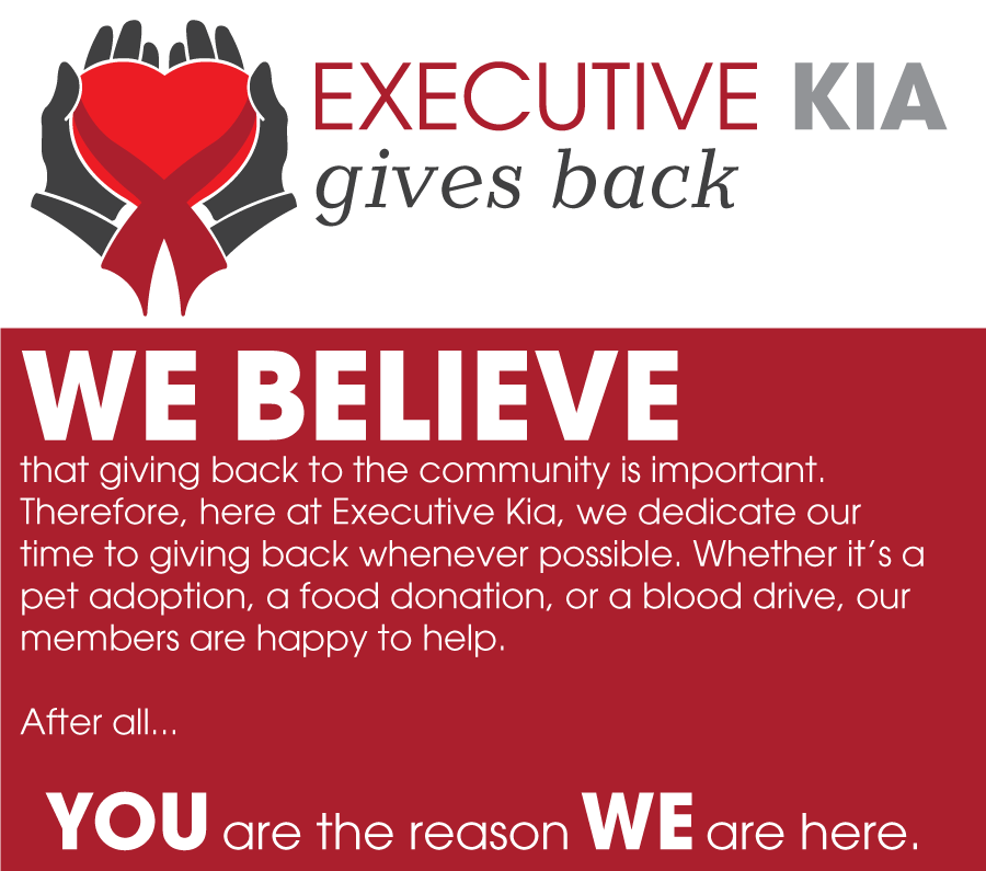 Executive Kia Give Back