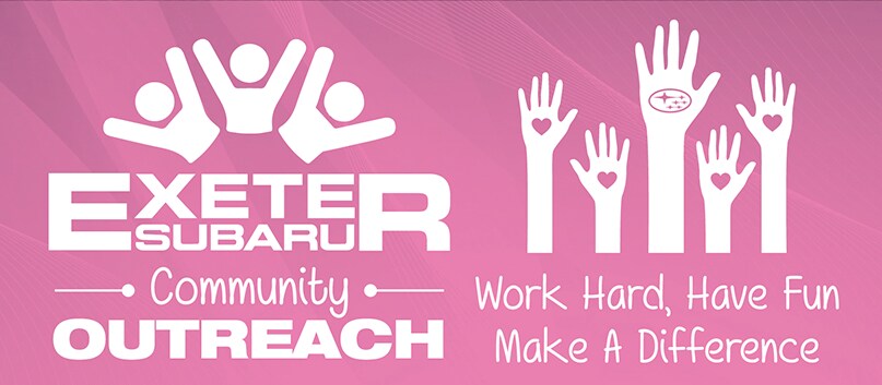 Exeter Subaru Community Outreach