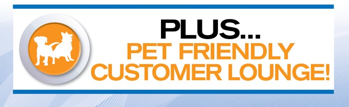 Pet Friendly Customer Lounge